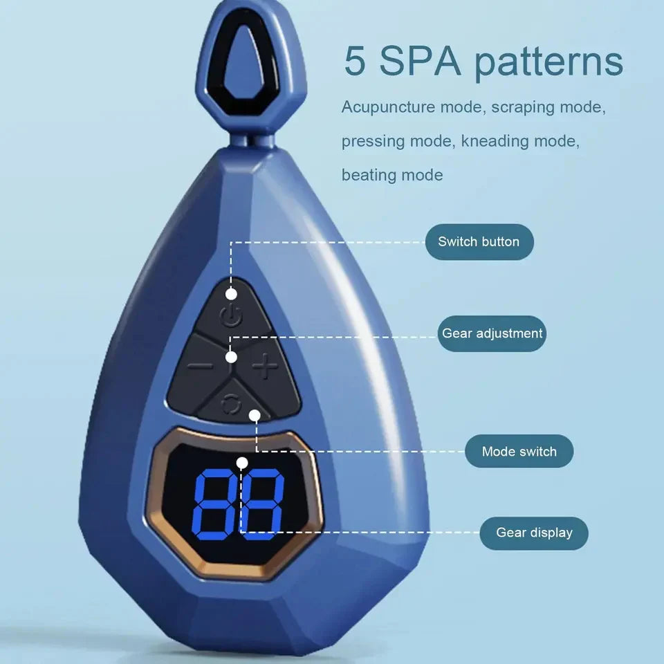 Neck Acupoints Lymphvity Massage Device